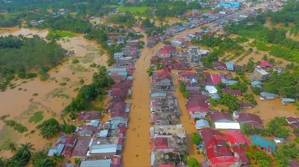 Rohul Terendam Banjir, Kondisi Tiga Kecamatan Masih Belum Membaik