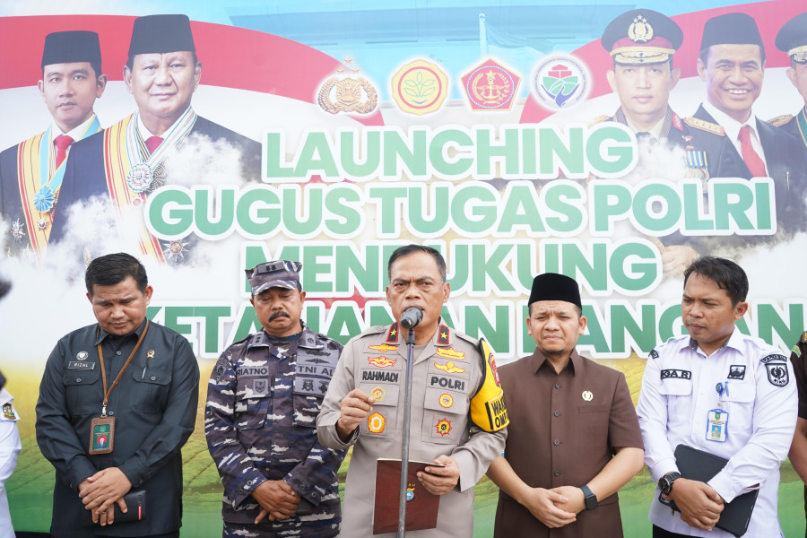 Dukung Ketahanan Pangan, Wakapolda Riau: Kita  Targetkan Panen Perdana Februari 2025