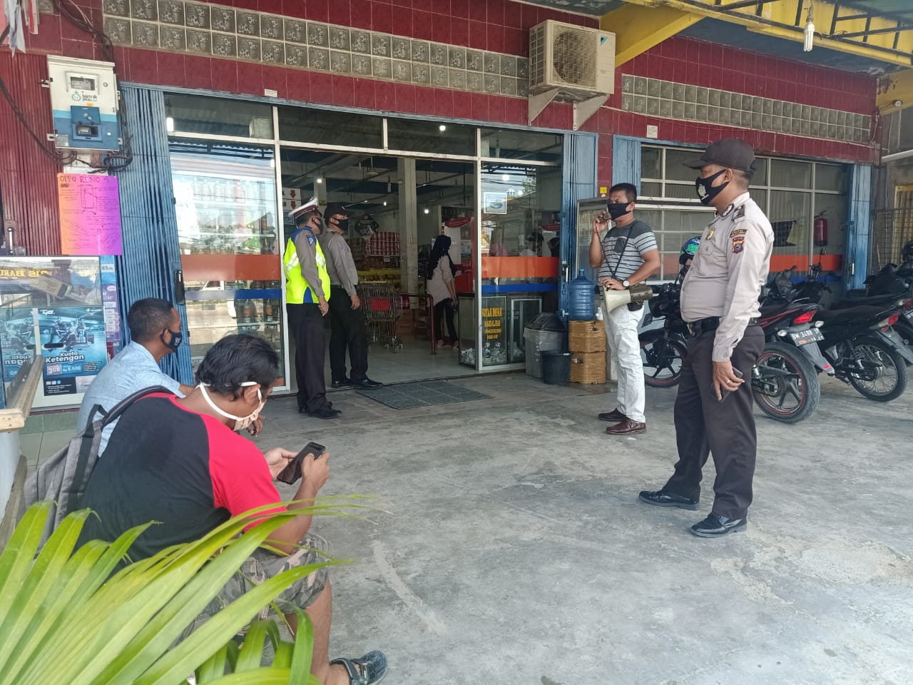 Polsek Pangkalan Kuras Lakukan Sosialisasi AKB