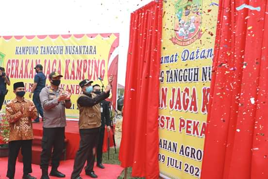 Program Kampung Tangguh Nusantara di Agrowisata Diresmikan Walikota