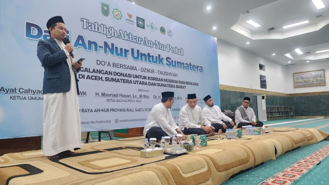 Tabligh Akbar Dari An-Nur untuk Sumatera: Musibah di Sumatera Harus Disikapi dengan Kepedulian