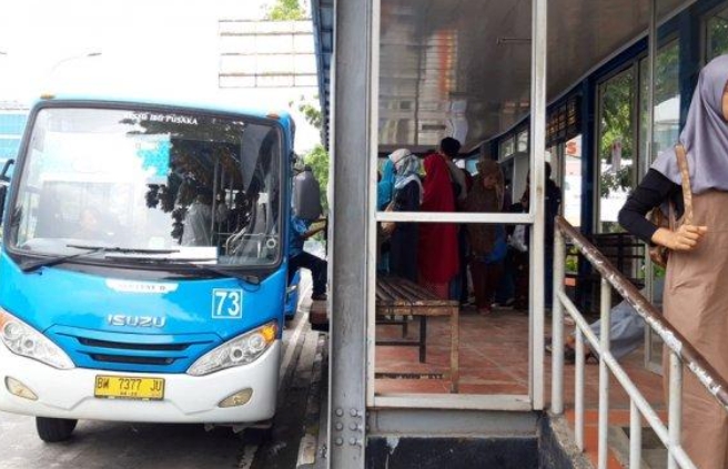 Pengelola Bus TMP: 43 Halte di Pekanbaru Telah Diperbaiki Pada Tahun Ini