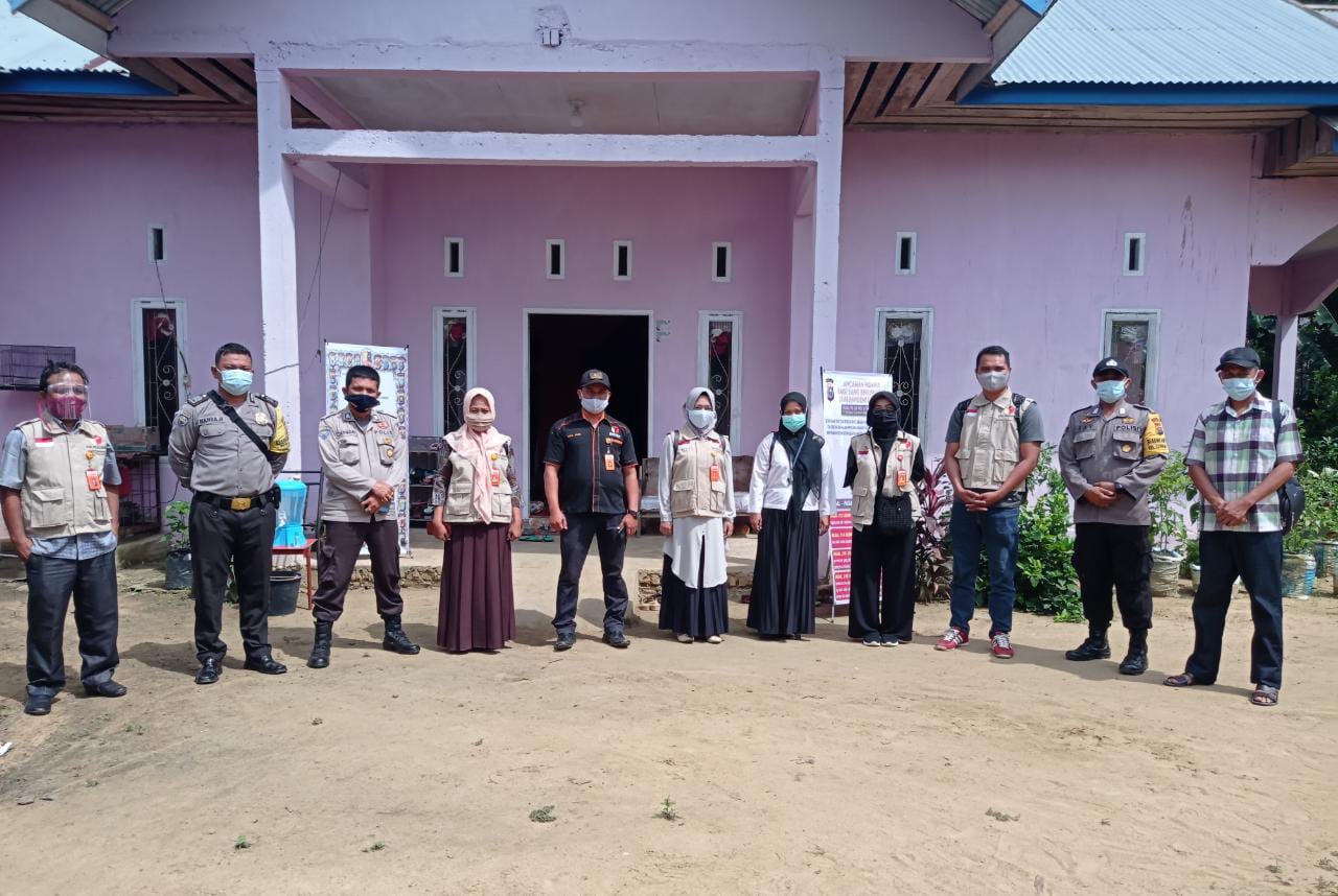 Kapolsek Bunut Laksanakan Pengamanan Kampanye Salah Satu Paslon Cabub Pelalawan