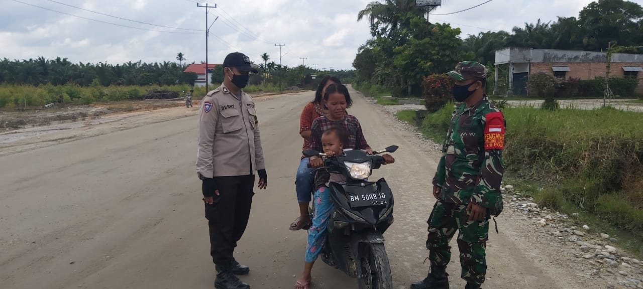 Polsubsektor Pelalawan sosialisasikan Pencegahan Covid-29