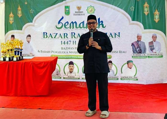 Didukung Baznas Riau, Kegiatan IRMA dan Bazar Ramadan Masjid Raya Annur Sukses Digelar