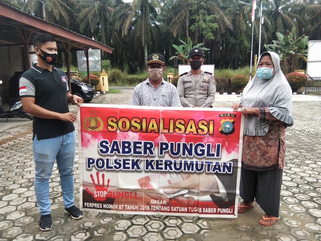 Cegah Pungli, Ini yang Dilakukan Polsek Kerumutan