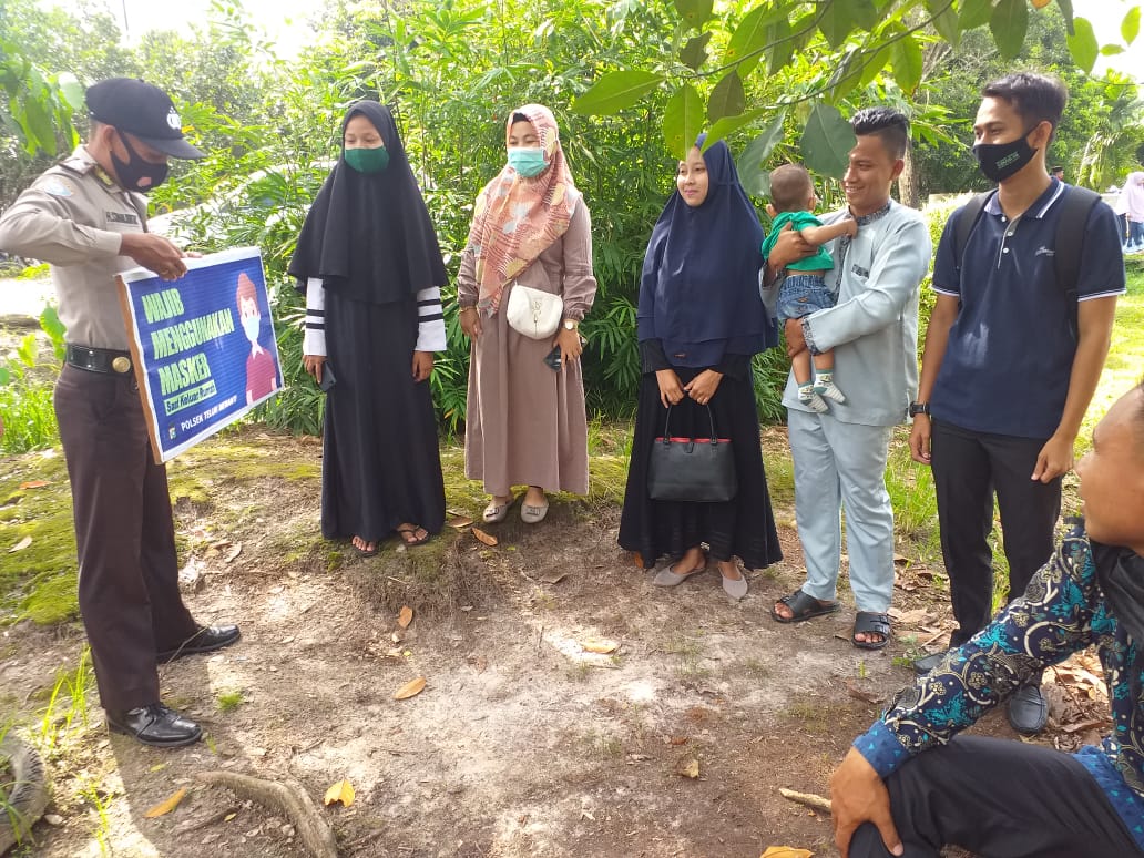 Polsek Teluk Meranti Terus Gencar Operasi Yustisi Protokol Kesehatan di Wilayah Binaannya