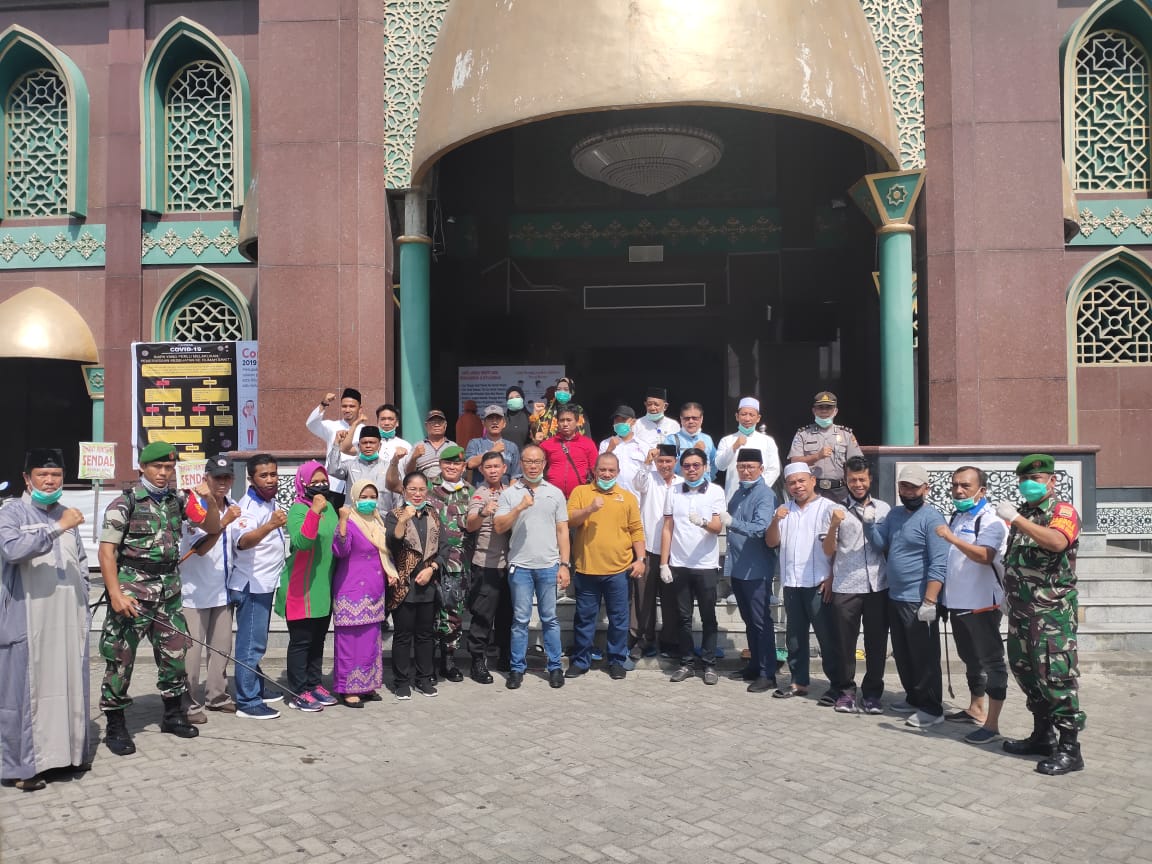 Anggota DPRD Dapil VI Kompak Cegah Covid 19 di Kecamatan Senapelan dan Payung Sekaki
