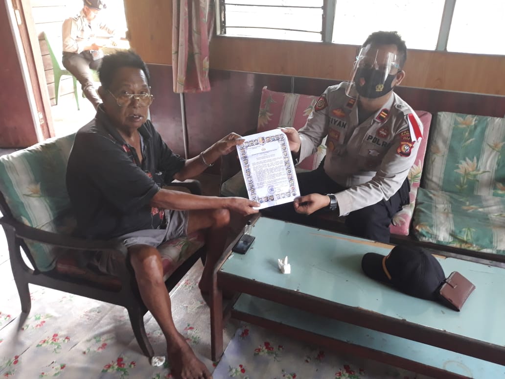 Ciptakan Pilkada Damai, Polsek Kuala Kampar Sambangi Tokoh Masyarakat dan Tim Pemenangan