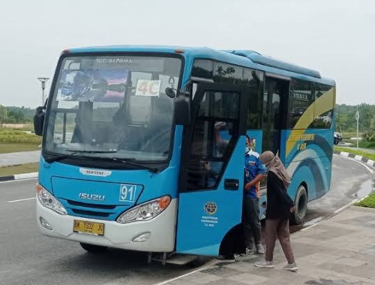 Setelah Terhenti Akibat Kekurangan BBM, Bus Trans Metro Pekanbaru Kembali Beroperasi