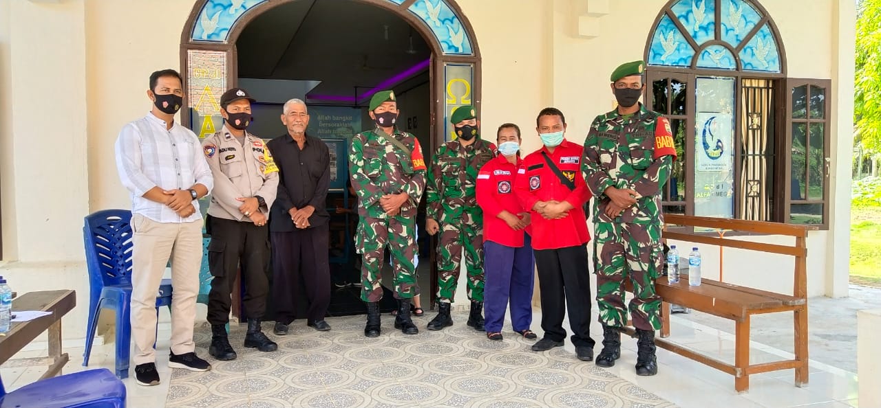 Polsek Bandar Sei Kijang Lakukan Pengamanan Gabungan di Sejumlah Gereja