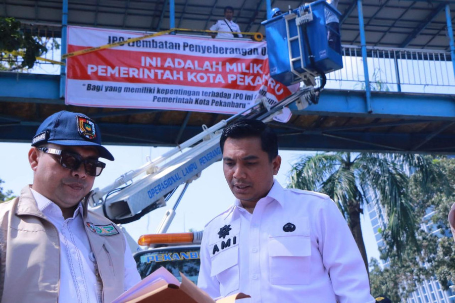 Pemko Pekanbaru Ambil Alih 4 JPO, Pihak Ketiga Tak Beri Respon