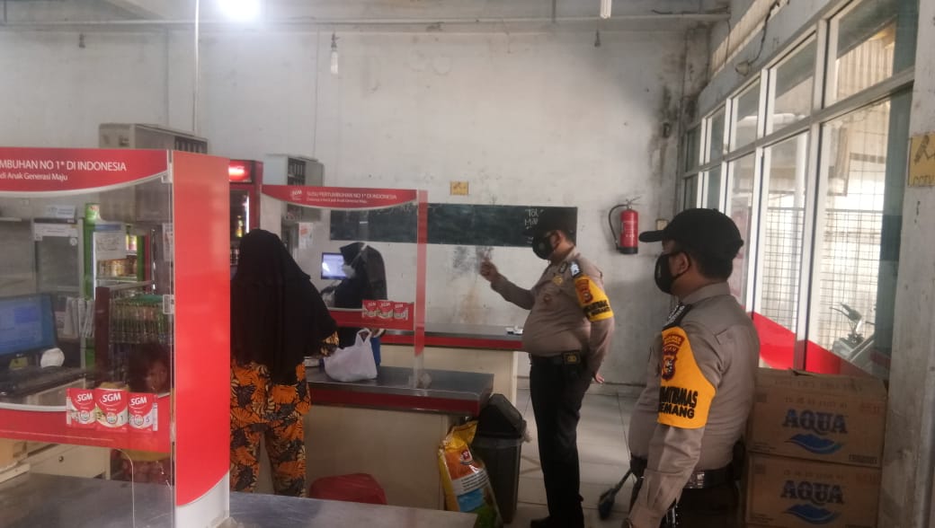 Polsek Pangkalan Kuras Gelar KRYD, Pastikan Wilkum Aman