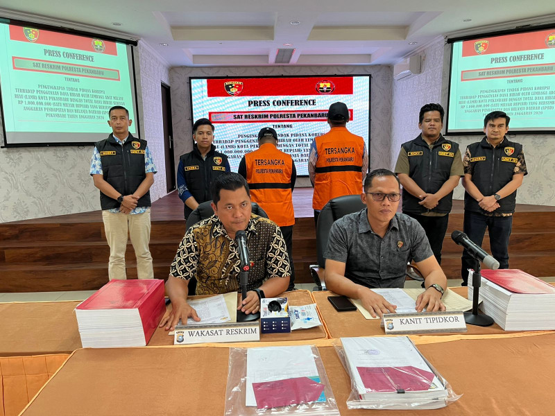 Dugaan Korupsi Dana Hibah LAMR: Polresta Pekanbaru Tetapkan Dua Tersangka