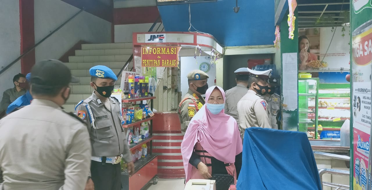 Mengantisipasi Terjadinya C3, Polsek Pangkalan Kerinci Lakukan Pengawasan