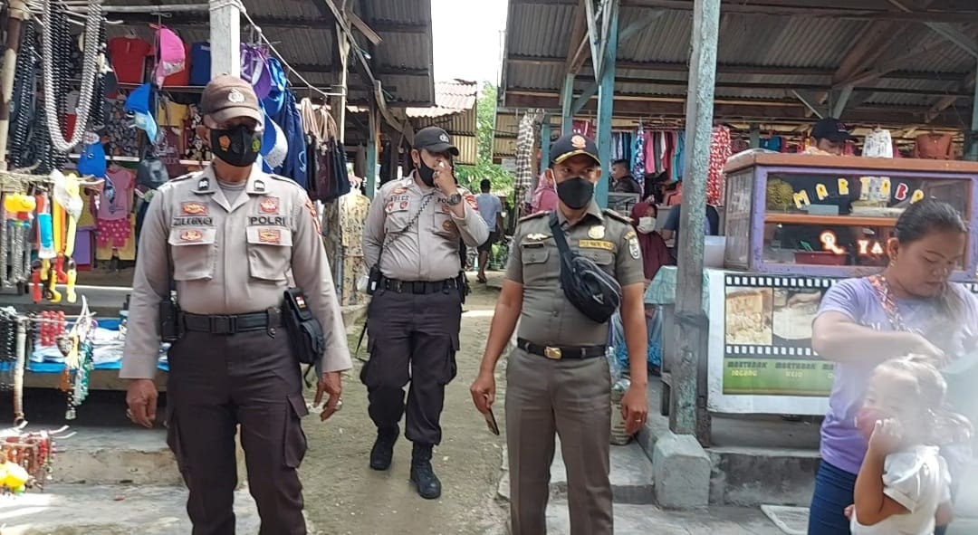Antisipasi Lonjakan Kasus Covid-19, Polsek Pangkalan Kuras Gelar Razia Yustisi