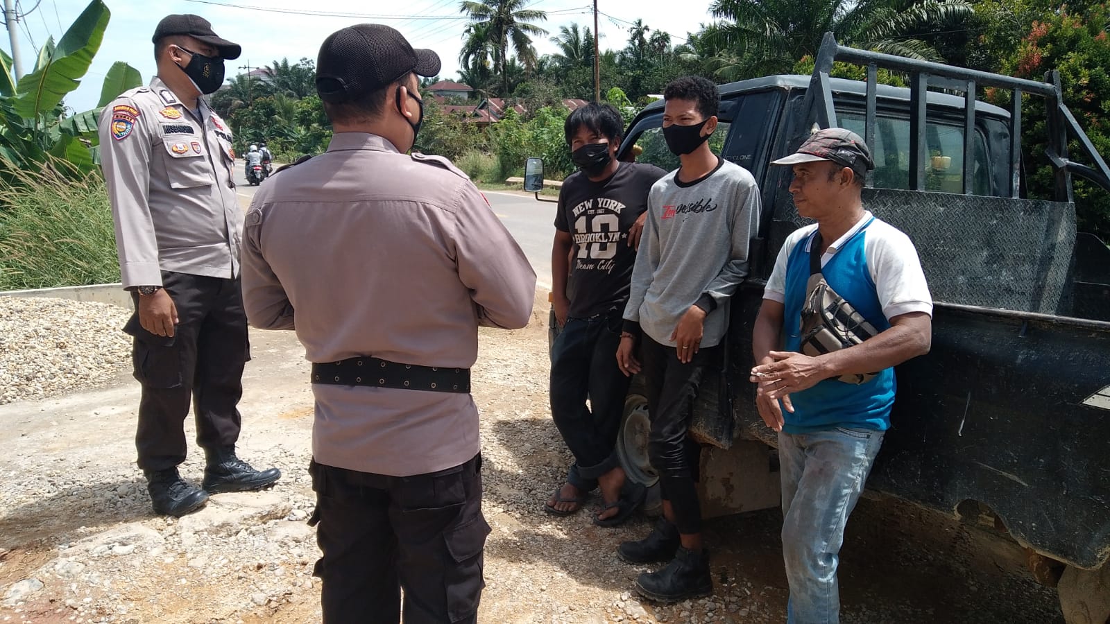 Sasar Keramaian, Polsek Ukui Minta Masyarakat Tertib Prokes