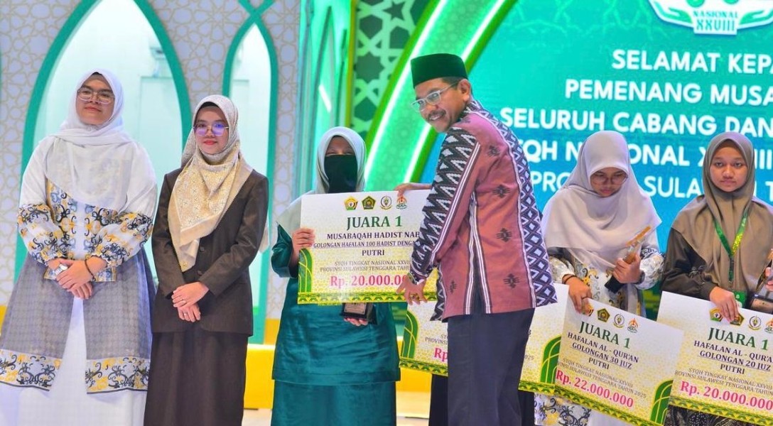 Delapan Peserta Ukir Prestasi di STQH Nasional XXVIII, Antarkan Riau Masuk Lima Besar Nasional