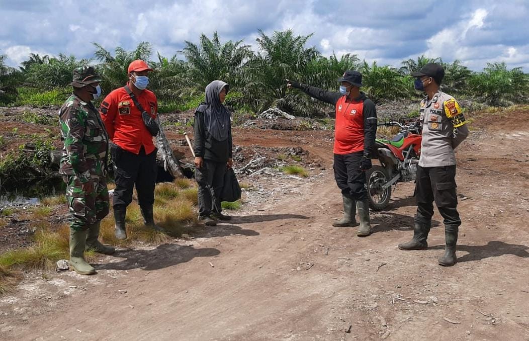 Pencegahan Karhutla, Polsek Teluk Meranti Patroli ke Lokasi Rawan