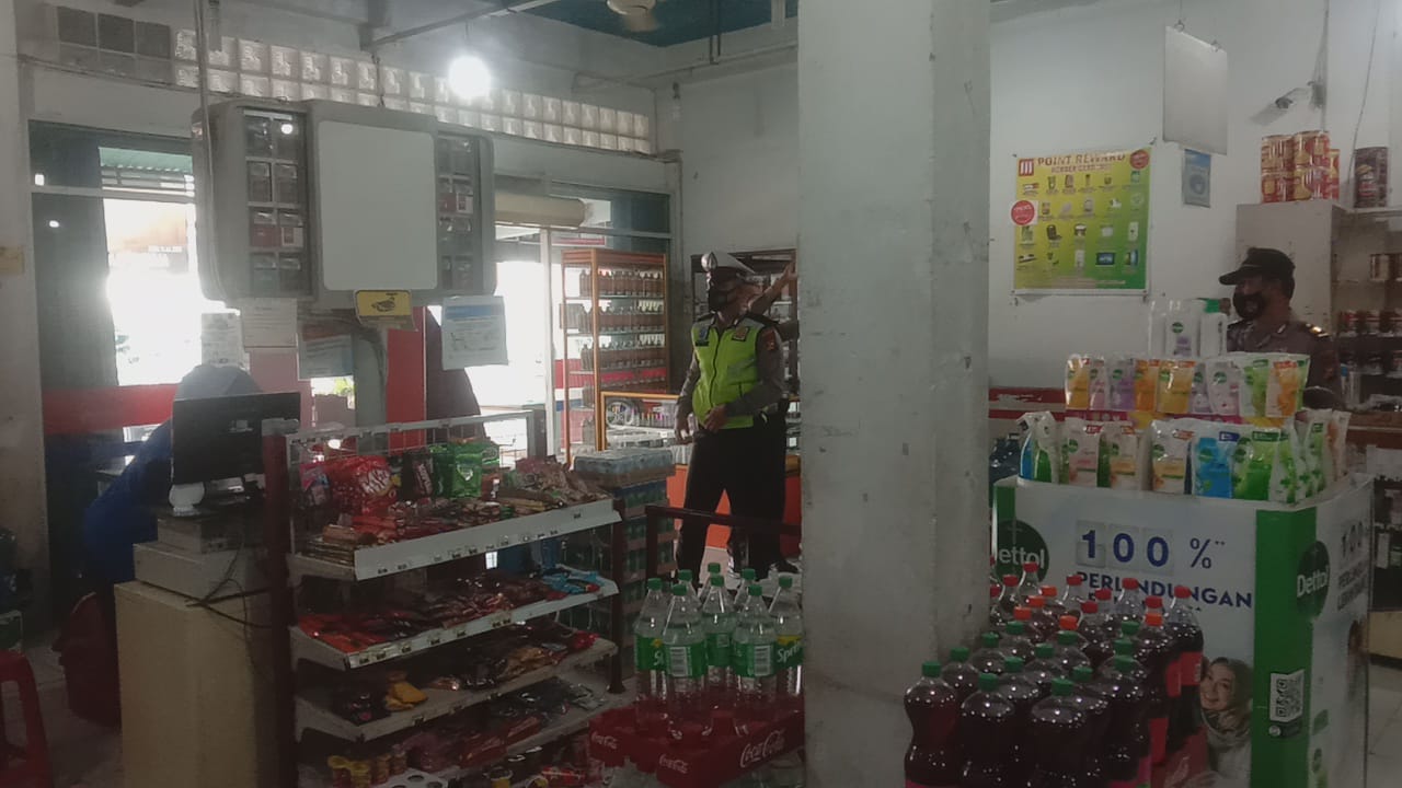 Polsek Pangkalan Kuras Jaga Ketat Wilayah Hukumnya dari Covid-19 dengan Cara Ini
