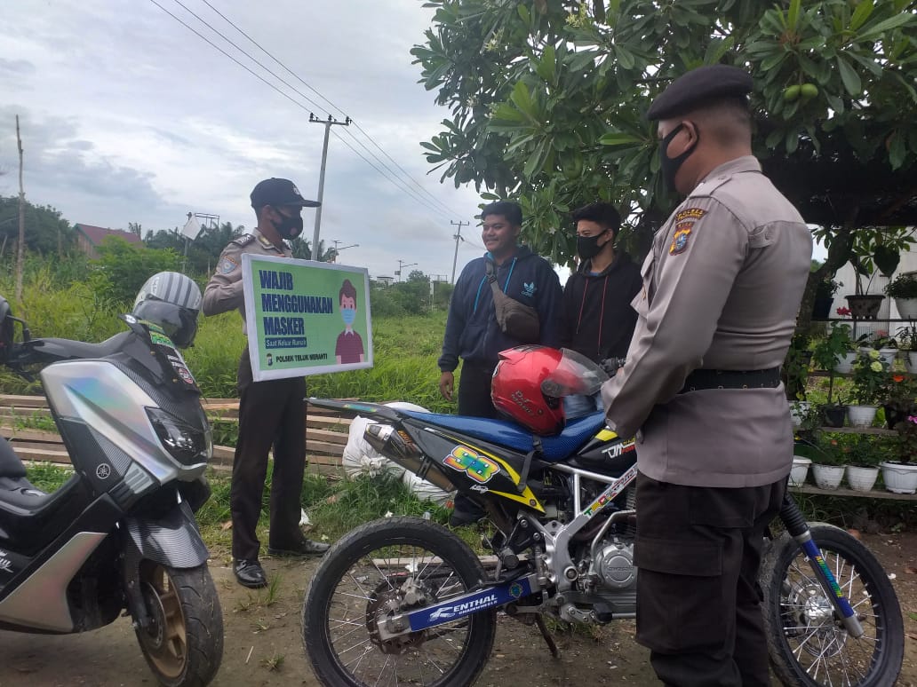 Operasi Yustisi, Polisi Sasar Beberapa Lokasi di Kecamatan Teluk Meranti