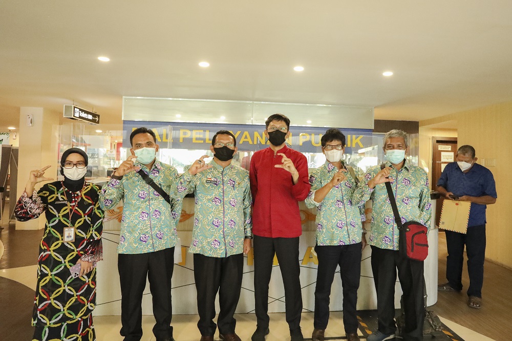 Sharing Informasi, DPMPTSP Bengkulu Tengah Kunjungi MPP