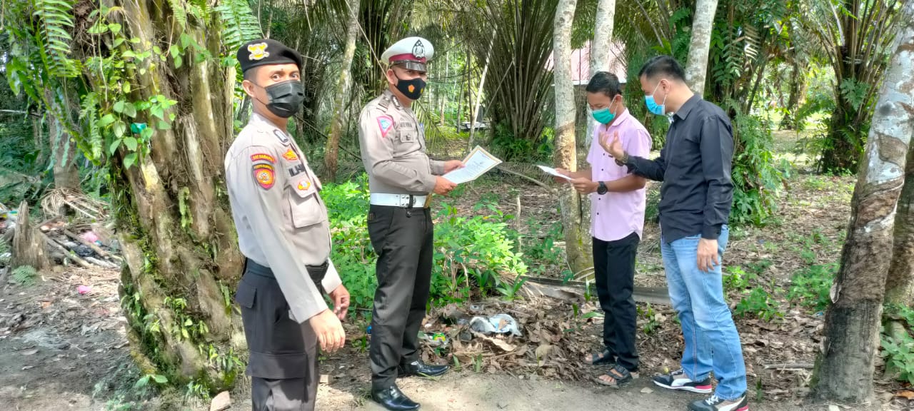 Polisi Sosialisasikan Soal Karhutla Kepada Masyarakat Pangkalan Kuras