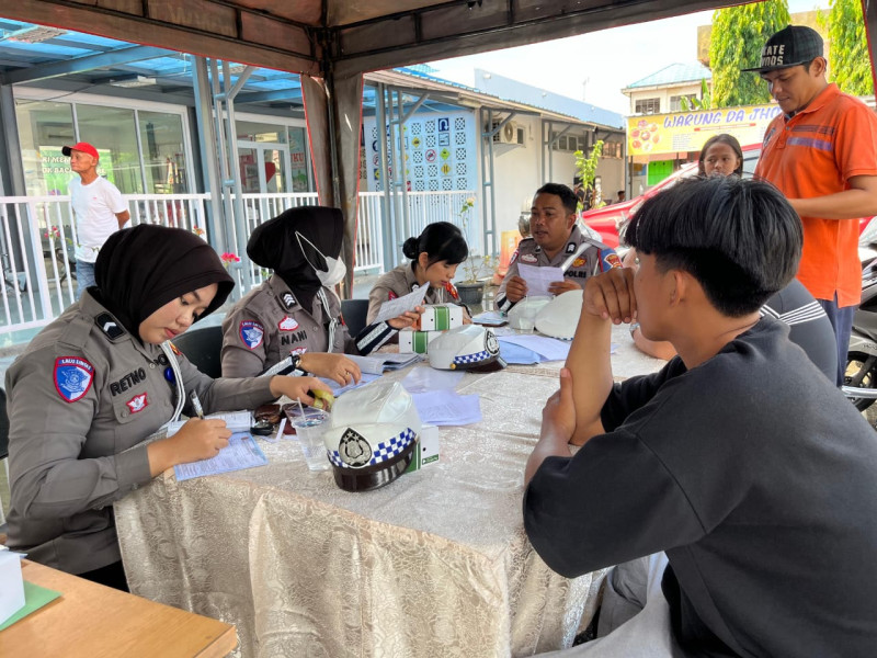 Razia Gabungan di Kampar, Tingkatkan Keselamatan Berkendara