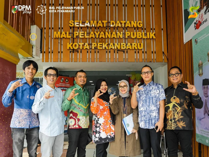 Konsultasi Tupoksi, DPRD Kota Padang Panjang Kunjungi MPP Pekanbaru