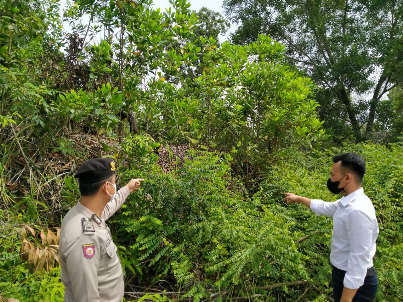 Lakukan Pencegahan Karhutla, Ini yang Dilakukan Polsek Pangkalan Kerinci