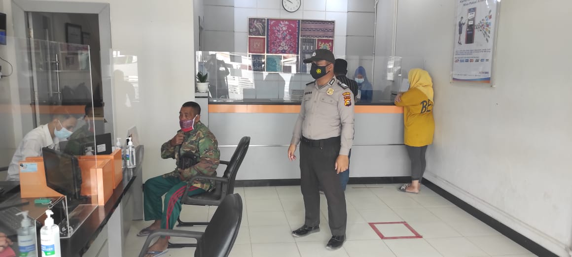 Polsek Langgam Lakukan Pencegahan Kriminal C3 Serta Covid-19