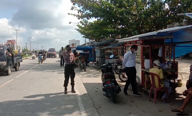 Minta Masyarakat Ikuti Vaksin Covid-19, Polsek Pangkalan Kuras Gelar Penling