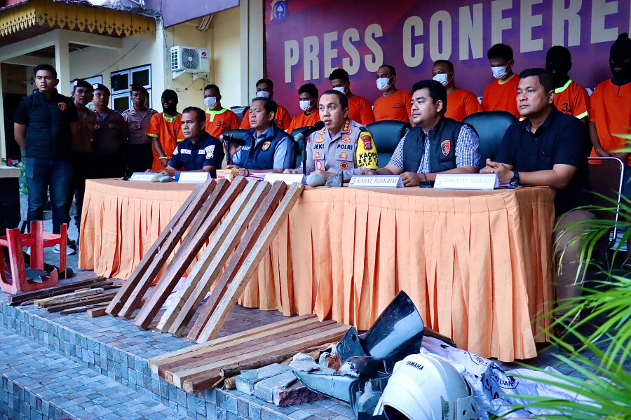 15 Anggota Ormas Ditangkap Usai Terlibat Bentrok di Sonic Car Wash Pekanbaru
