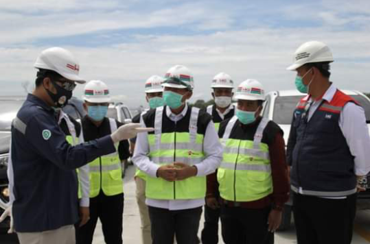Tol Pekanbaru-Padang Sedang Pembangunan, Walikota dan Jajaran Tinjau Lokasi