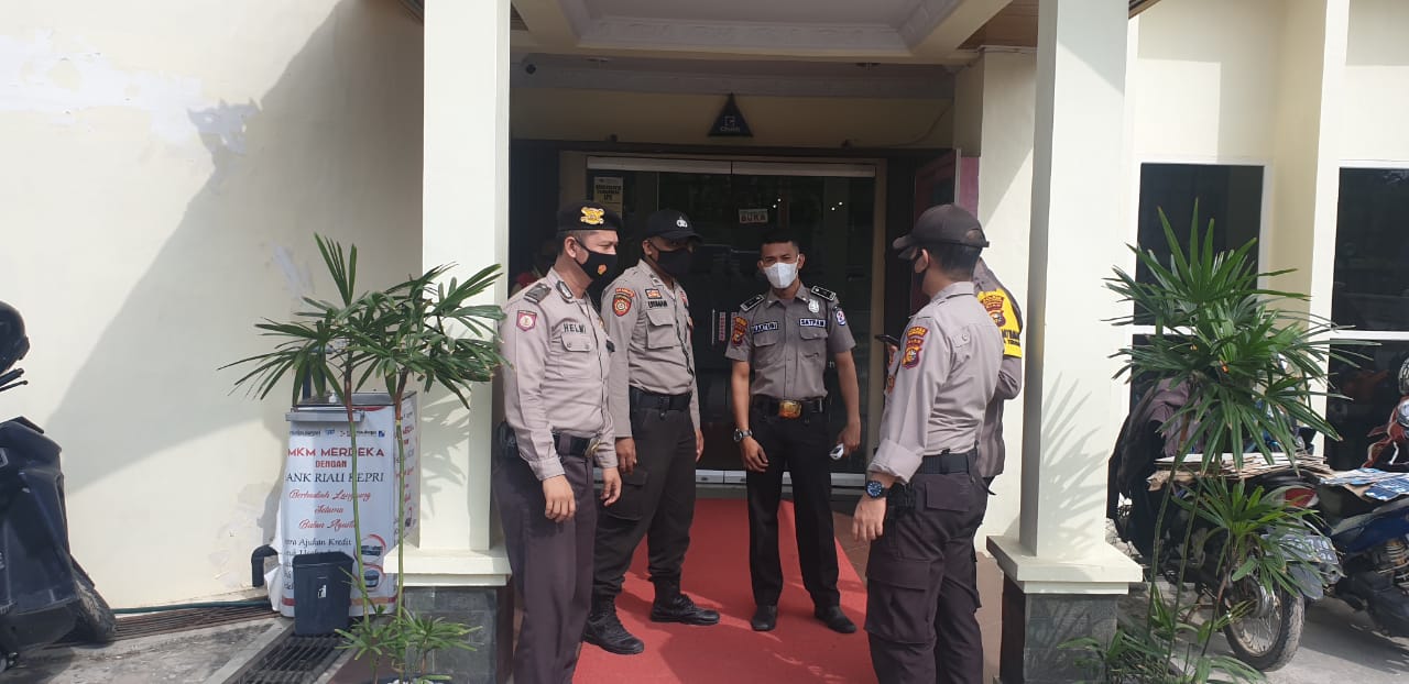 Polsek Pangkalan Kerinci Lakukan Patroli C3 Pantau Situasi di Lapangan