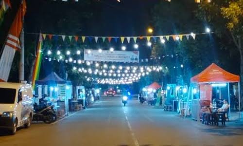 Hasil Evaluasi: Kawasan Kuliner Malam Cut Nyak Dien Pekanbaru Kini Lebih Nyaman dan Tertib