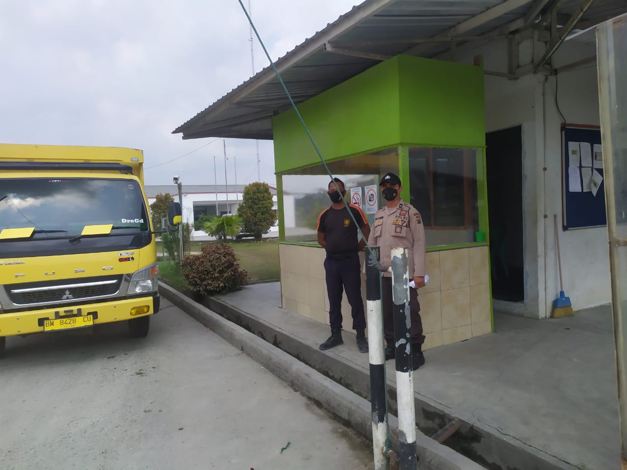 Polsek Langgam Kembali Lakukan Pencegahan Kriminal C3 dan Covid-19