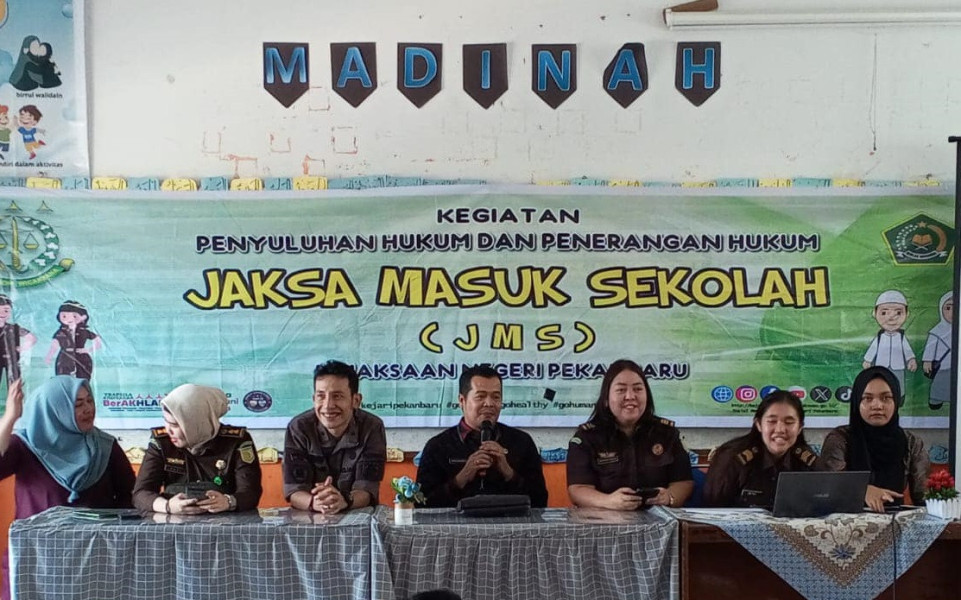 Disdik Pekanbaru Dukung Penuh Program Penyuluhan Hukum JMS