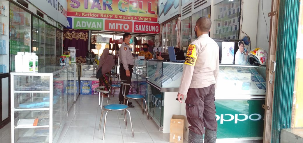 Antisipasi Kejahatan Saat Pandemi, Polsek Langgam Galakan Patroli dan Imbauan