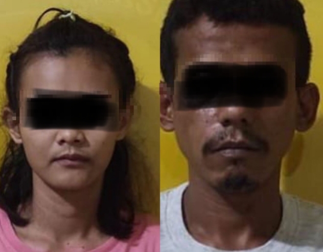 Kompak Edarkan Sabu, Sepasang Kekasih di Pekanbaru Diringkus Polisi