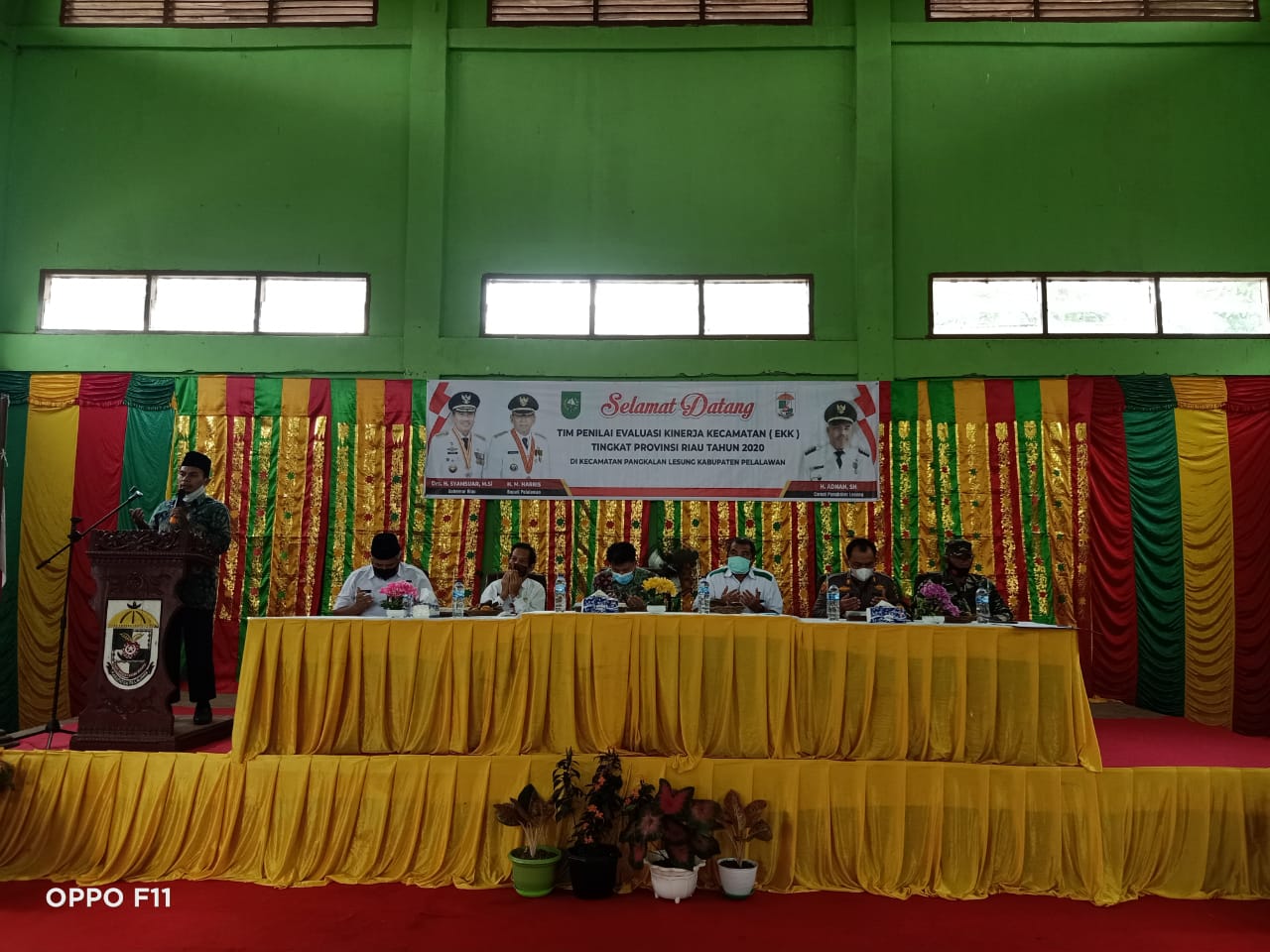 Kapolsek Pangkalan Lesung Hadiri Kegiatan Penilaian EKK Tingkat Provinsi Riau tahun 2020
