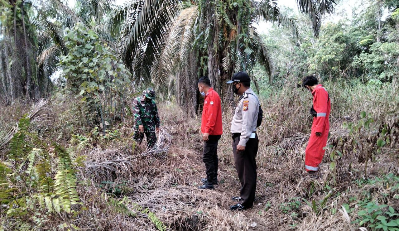 Polsek Kerumutan dan Tim Gabungan Laksanakan Patroli dan Sosialisasi Cegah Karhutla