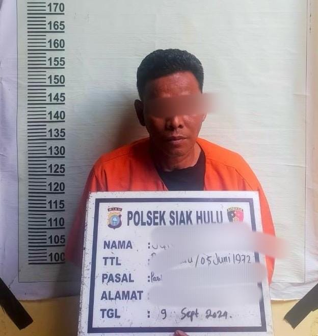 Cabuli 6 Anak di Bawah Umur, Pria 52 Tahun di Siak Hulu Diringkus Polisi