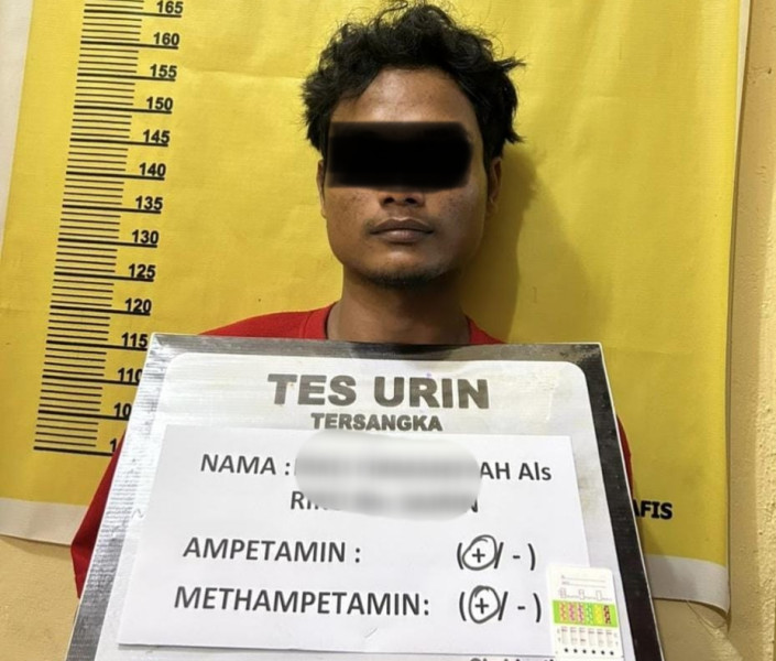 Pria 22 Tahun Diciduk Saat Curi Brondolan Sawit, Hasil Tes Urine Positif Sabu