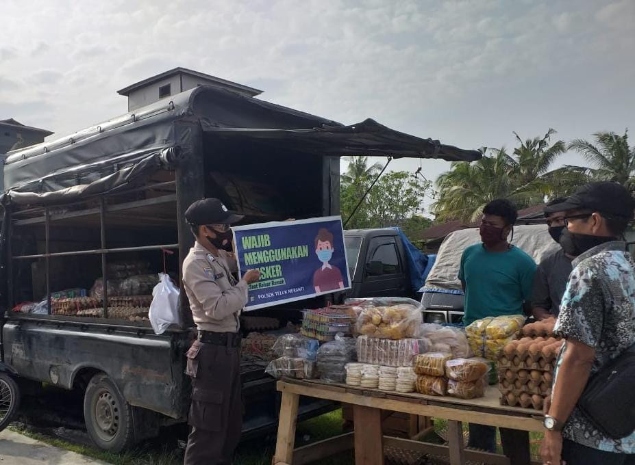 Polsek Teluk Meranti Operasi Yustisi di Jalan Lintas Bono