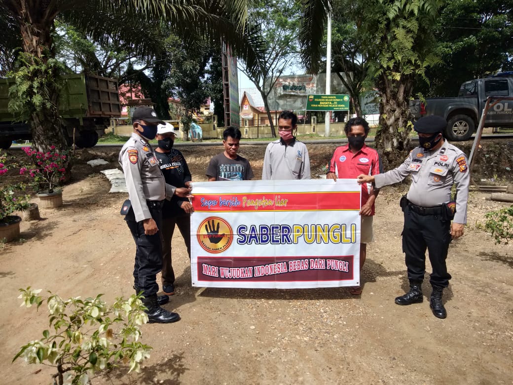 Polsek Pangkalan Lesung Gencar Laksanakan Sosialisasi Saber Pungli