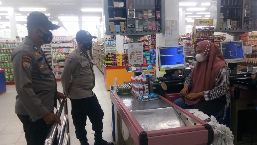 Polsek Pangkalan Kuras Patroli KRYD C3 Malam Hari