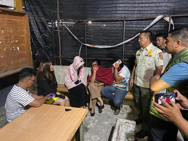 Patroli di Tenda Biru Pekanbaru, 4 Wanita Diduga PSK Diamankan