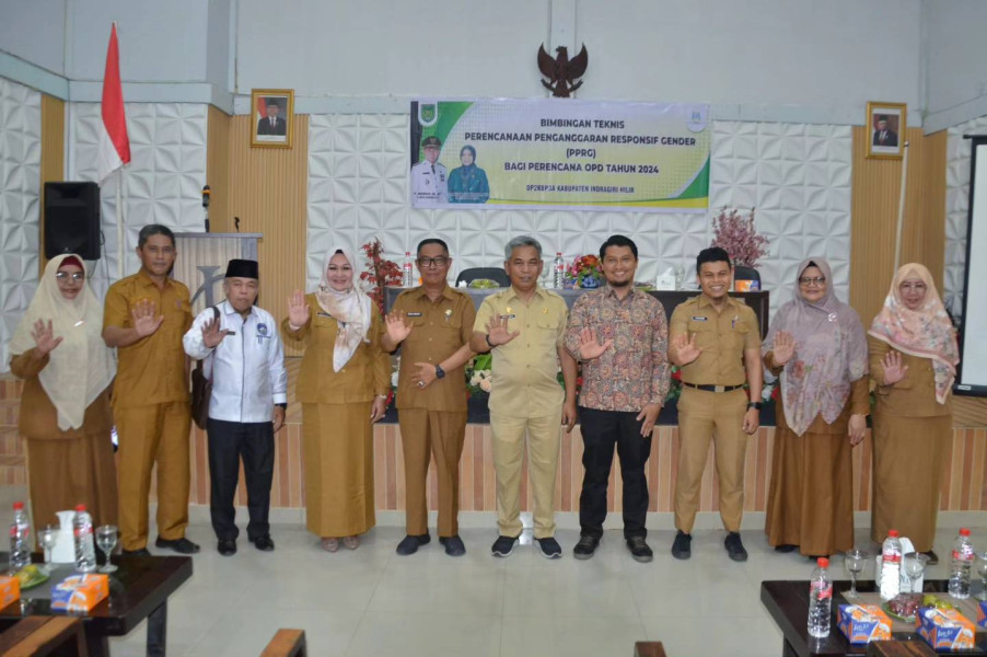 Kepala DP2KBP3A Inhil Ikuti Bimbingan Teknis Perencanaan dan Penganggaran Responsif Gender