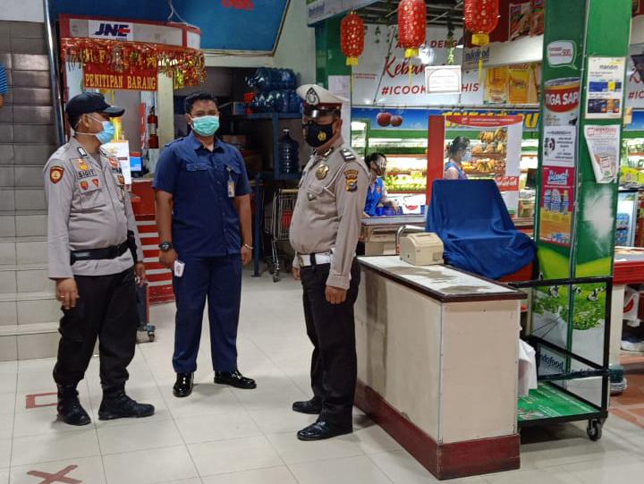 Cegah Aksi Kejahatan di Pangkalan Kerinci, Polsek Setempat Gencar Patroli